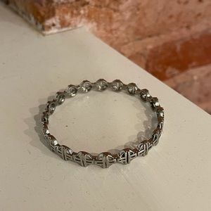 Tory Burch Silver Bangle